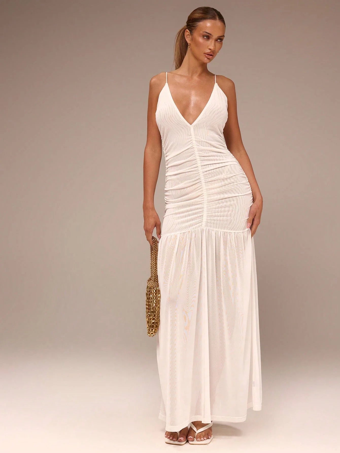 Vestido Franzido