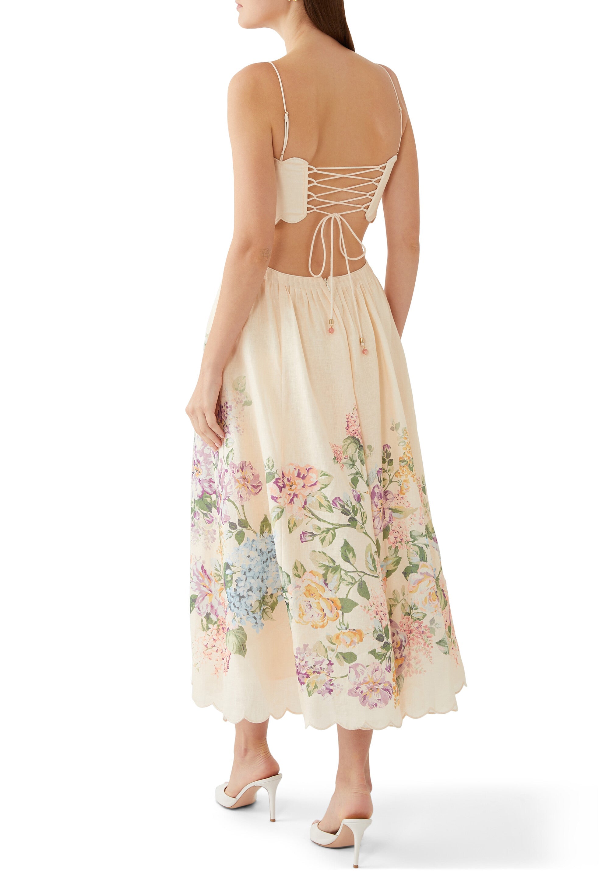 Vestido midi Vieira