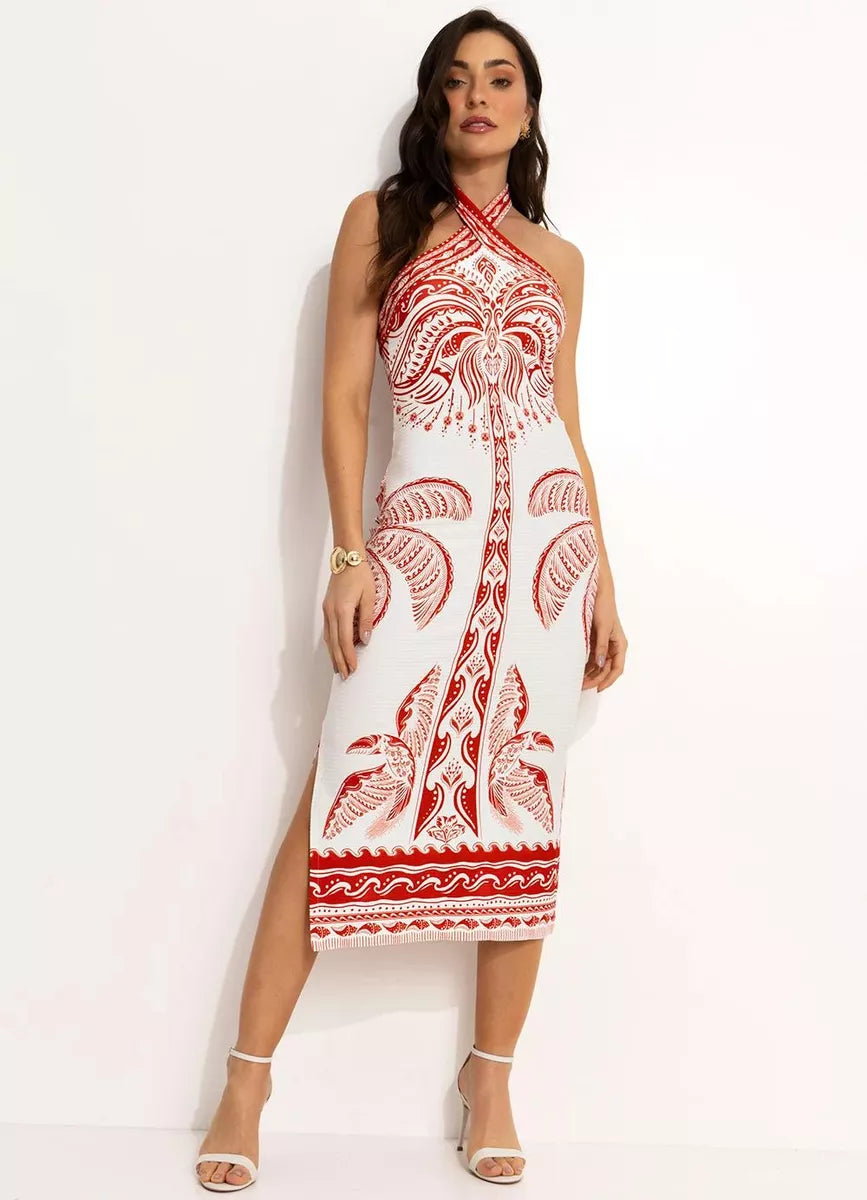 Vestido Coqueiro Majestoso