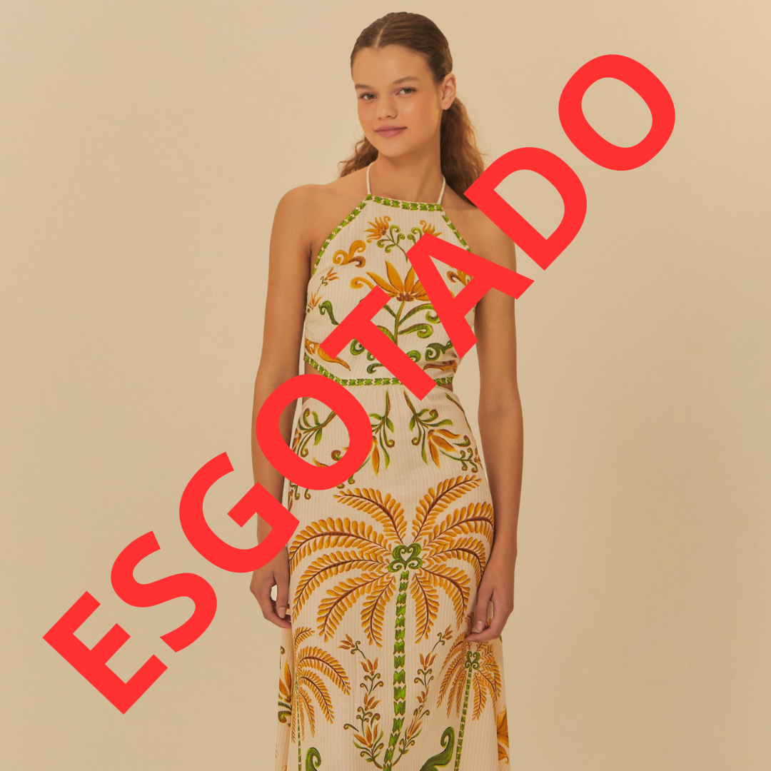 Vestido Cropped Milani Estampado
