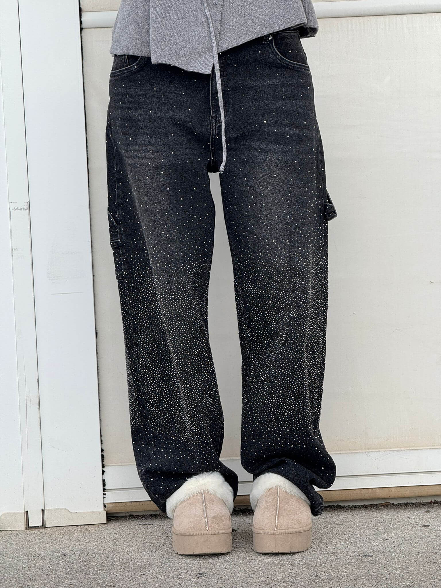 Calça Jeans Demin Ballon