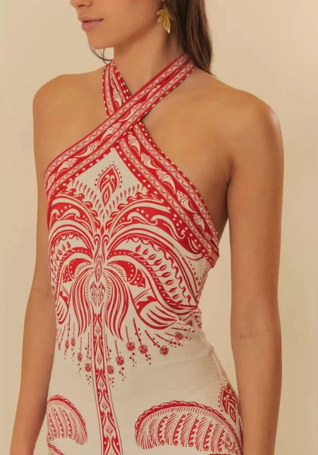 Vestido Coqueiro Majestoso